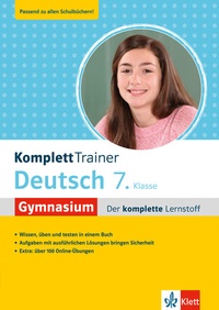 Abbildung von: Klett KomplettTrainer Gymnasium Deutsch 7. Klasse - Klett