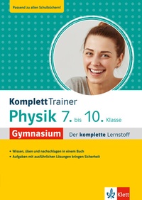 Abbildung von: Klett KomplettTrainer Gymnasium Physik 7.-10. Klasse - Klett