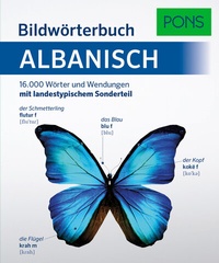 Abbildung von: PONS Bildwörterbuch Albanisch - PONS Langenscheidt