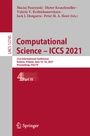 Cover: Computational Science - ICCS 2021 - Springer