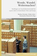 Cover: Wende, Wandel, Weitermachen? - Brill Deutschland GmbH