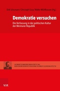 Cover: Demokratie versuchen - Vandenhoeck & Ruprecht
