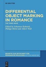 Cover: Differential Object Marking in Romance - De Gruyter