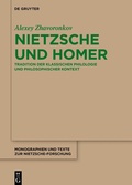 Cover: Nietzsche und Homer - De Gruyter