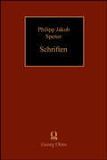 Cover: Philipp Jakob Sepener: Schriften. Herzens-Gespr&auml;che und Heilige Betrachtungen (1716/1717) - Georg Olms Verlag