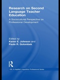 Cover: Research on Second Language Teacher Education - Routledge