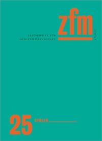 Abbildung von: Zeitschrift für Medienwissenschaft 25 - transcript