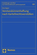 Abbildung von: Vorstandsinnenhaftung nach Kartellrechtsverstößen - Nomos
