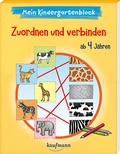 Cover: Mein Kindergartenblock - Zuordnen und verbinden - Kaufmann Verlag