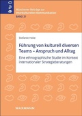 Cover: F&uuml;hrung von kulturell diversen Teams - Anspruch und Alltag - Waxmann
