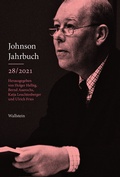 Cover: Johnson-Jahrbuch 28/2021 - Wallstein