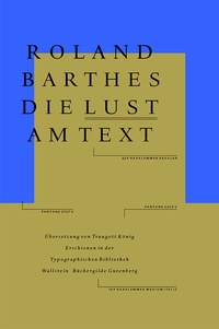 Abbildung von: Die Lust am Text - Wallstein
