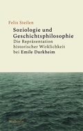 Cover: Soziologie und Geschichtsphilosophie - Wallstein