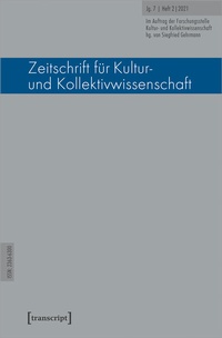 Abbildung von: Zeitschrift für Kultur- und Kollektivwissenschaft - transcript