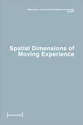 Cover: Dimensions. Journal of Architectural Knowledge - transcript