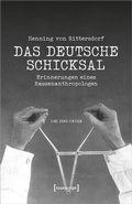 Cover: Henning von Rittersdorf: Das Deutsche Schicksal - transcript