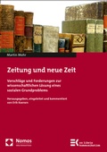 Cover: Zeitung und neue Zeit - Nomos