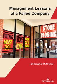 Enlarge image Cover: Management Lessons of a Failed Company - Peter Lang Verlag