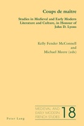 Cover: Coups de ma&icirc;tre - Peter Lang Verlag