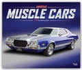 Cover: American Muscle Cars - Amerikanische Muscle-Cars 2022 - 16-Monatskalender - Brown Trout-Auslieferer Flechsig