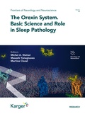 Bild: The Orexin System. Basic Science and Role in Sleep Pathology - S. Karger