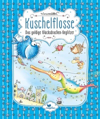 Abbildung von: Kuschelflosse - Das goldige Glücksdrachen-Geglitzer - Magellan
