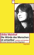 Cover: Die W&uuml;rde des Menschen ist antastbar - Wagenbach