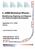 Cover: 2. ASIM Workshop Wismar - Modellierung, Regelung und Diagnose von Verbrennungsmotorprozessen - ARGESIM