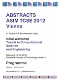 Cover: ABSTRACTS ASIM TCSE 2012 Vienna - ARGESIM