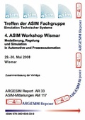 Cover: 4. ASIM Workshop Wismar - Modellierung, Regelung und Simulation in Automotive und Prozessautomation - ARGESIM