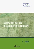 Cover: Zeitschrift f&uuml;r die Geschichte Rheinhessens - Worms Verlag