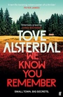 Cover: We Know You Remember - Faber & Faber