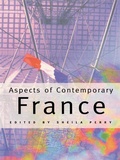 Cover: Aspects of Contemporary France - Routledge