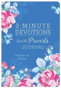 Cover: 3-Minute Devotions from the Proverbs Journal - Barbour Publishing Inc, U.S.