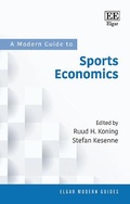 Cover: A Modern Guide to Sports Economics - Edward Elgar Publishing