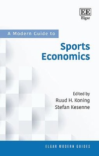 Enlarge image Cover: A Modern Guide to Sports Economics - Edward Elgar Publishing