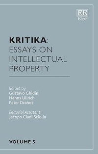 Abbildung von: Kritika: Essays on Intellectual Property - Edward Elgar Publishing