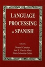 Cover: Language Processing in Spanish - Psychology Press Ltd