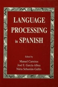 Abbildung von: Language Processing in Spanish - Psychology Press Ltd