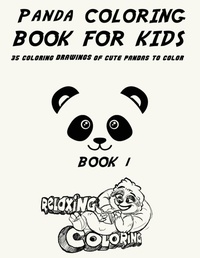Enlarge image Cover: Panda Coloring Book For Kids - Relaxing Coloring