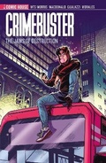 Cover: Crimebuster - Season 1 - The Jaws of Destruction - Lev Gleason Publications