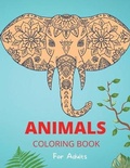 Cover: Animal Coloring Book for Adults - Alex Stanc