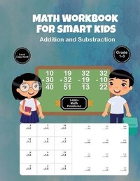 Enlarge image Cover: Math Workbook for Smart Kids - SuperBooks United