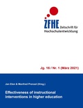 Cover: Effectiveness of instructional interventions in higher education - Books on Demand