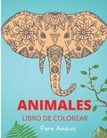 Cover: Animales Libro de Colorear para Adultos - Alex Estancio