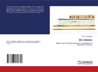 Abbildung von: On idioms - LAP Lambert Academic Publishing