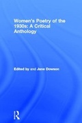 Cover: Women's Poetry of the 1930s: A Critical Anthology - Routledge