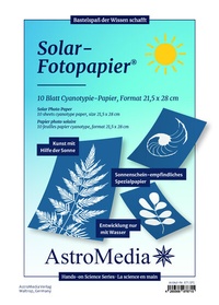 Abbildung von: Das Solar-Fotopapier (21,5x28cm), 10 Blatt - AstroMedia