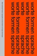 Cover: worte formen sprache - Triest Verlag