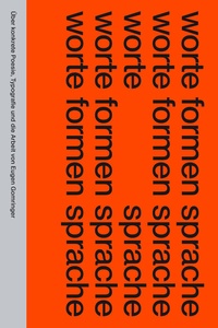 Abbildung von: worte formen sprache - Triest Verlag